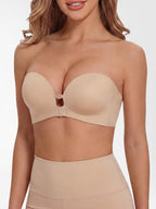 Strapless Front Closure Bra - Anti-Slip Grip Wireless
