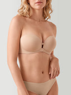 Strapless Front Closure Bra - Anti-Slip Grip Wireless