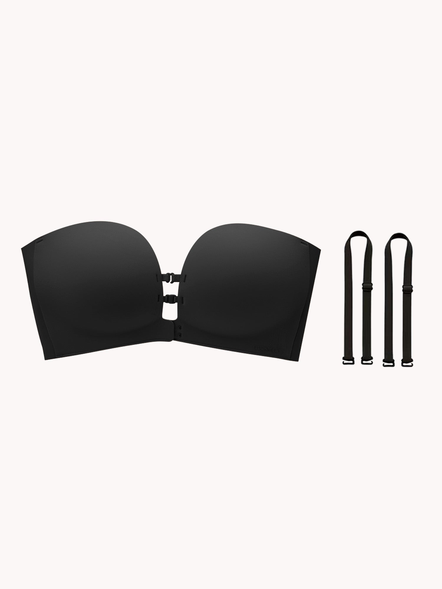 Strapless Front Closure Bra - Anti-Slip Grip Wireless